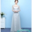 พร้อมเช่า ชุดราตรียาว สำหรับสาวไซส์ใหญ่ สีชมพู แขนยาว แต่งลูกไม้ กระโปรงตาข่าย เรียบหรู 2XL- 6XL (เชือกผูกหลัง)