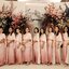 เช่า ชุดไทย ชุดเพื่อนเจ้าสาว ชุดไทยผ้าถุงสีชมพูไล่สี สไบเรียบสีชมพู