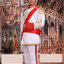 Pre-order ชุดสูทชาย สไตล์ยุโรป Court Marshal แนวทหารยุโรป สีขาว