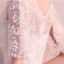 Pro-order เดรสสวย ถ่ายพรีเวดดิ้ง สวยหวาน ลูกไม้ (ซิปหลัง)