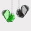 ขาย หูฟัง TTPOD T2 สีม่วงใส สุดยอดหูฟังระดับเทพ 3 driver Hybrid (2BA 1 Dynamic) เสียงดี สายถักไม่พันกัน
