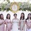 พร้อมเช่า เดรสออกงาน สีนู๊ด เรียบหรู ไหล่ไขว้ ทรงเข้ารูป