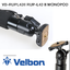 VELBON RUP-L43 II MONOPOD ขาตั้งกล้องขนาดกะทัดรัดพร้อมหัวบอลสำหรับกล้องขนาดกะทัดรัดและมิเรอร์เลสขั้นสูง