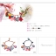 Aznavour สร้อยข้อมือเซลลูโลส (Cellulose) Christmas(เส้นสีน้ำตาล)