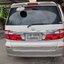 พรมรถตู้ toyota alphard ปี 2003 ปูพรม6D สีดำด้ายทอง ลายเคฟล่า