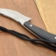 มีดใบตาย Elk Ridge #ER-547BK FIXED BLADE KNIFE ด้ามไม้สีดำ ของแท้