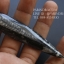 ฟอสซิล Nautiloid ออโทเซอรัส (Orthoceras sp.) - จาก Morocco #OT006