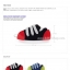 Renachris กิ๊บติดผมรองเท้าผ้าใบ ( Black, Blue )