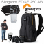 กระเป๋ากล้อง LowePro Slingshot EDGE 250 AW (Black) เหมาะ Mirrorless ของแท้ ราคาถูก ราคาส่ง กันน้ำ ประกันศุนย์ 3ปี (ส่งฟรี) กันกระแทรก