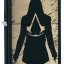 ไฟแช็คซิปโป้แท้ Zippo 29488 " Zippo Assassin's Creed® Silhouette of the Character " ของแท้ 100%