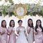 พร้อมเช่า เดรสออกงาน สีนู๊ด เรียบหรู ไหล่ไขว้ ทรงเข้ารูป