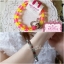 Aznavour สร้อยข้อมือสายโซ่เซลลูโลส ( Pink neon & Yellow neon )