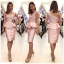 ชุดเพื่อนเจ้าสาว ชุดราตรีสั้น Senna - One shoulder top & pencil skirt