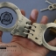 กุญแจมืออย่างดี แบบเดียวกับตำรวจใช้ Handcuffs Double Lock ทนทาน มีกุญแจให้สองดอก