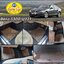 พรมปูพื้นรถยนต์ Benz S300 W221 ปูพรมดำทอง + ไวนิลครีม เข้ารูป เต็มคัน