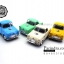 โมเดลเหล็กรถ Ford Thunder bird ปี 1955 แบบย่อขนาด Short body สีเหลือง