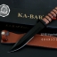 มีดเดินป่าใบตาย KA-BAR ใบตายสีดำ (OEM)
