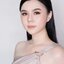พร้อมเช่า ชุดราตรียาว ชุดเดรส ไหล่เฉียง จับเดรปหน้า สีน้ำตาล สีเบจ