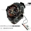 นาฬิกา US submarine Adventure Protector รุ่น TP3156M สีดำตัดแดง(พื้นดำ)