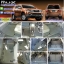 ขายยางปูพื้นรถเข้ารูป Isuzu Mu-X ลายกระดุมสีเทาขอบเทา