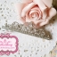 Beaumira กิ๊บสปริงมงกุฎประดับคริสตัลขาวใส ( แบบ 2 )