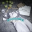 พร้อมส่ง ชุดราตรี สีเทา บ่าเฉียง ทรงเข้ารูป แต่งโบว์ที่ไหล่ (ซิปหลัง)