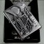 ไฟแช็ค Zippo แท้ คาวบอยสไตล์ "Zippo 24879 Resting Cowboy, Emblem, Brushed Chrome " แท้นำเข้า 100%