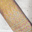 ผ้าทอลายไหมแกมฝ้ายลายแพรวาสีน้ำตาลทอง (ผ้าเป็นผืน)0084