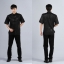 Pre-order ชุดจีน เสื้อจีนชาย แขนสั้น สีดำ