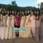 พร้อมเช่า ชุดแฟนซี เช่า 500 ชุดราตรีสั้น กระโปรงทรงบอลลูน สีชมพู ดำ แขนตุ๊กตา