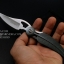 มีดพับรูปใบไม้ KNIFE ดีไซน์สวย ขนาด 7.25 นิ้ว