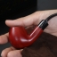 ไปป์ Q Brand Pipe ไม้แท้ ทรงสวย #Sansen 039