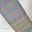 ผ้าฝ้ายทอลายสีส้ม (ผ้าเป็นผืน)0058