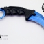 มีดคารัมบิต (Karambit) Honshu (OEM) ใบสีน้ำเงิน คมกริบ