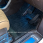 ผ้ายางปูพื้นรถยนต์ BYD Denza D9 ปูกระดุมเล็ก สีดำขอบดำ
