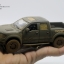 โมเดลรถเหล็กรถจำลอง Ford Ranger Raptor 2013 สีเปื้อนโคลน