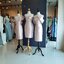 พร้อมเช่า ราตรีสั้น ชุดเดรสเดรสเนื้อไหม ทรงเข้ารูป สายเดี่ยวปาดไหล่ สีชมพู