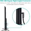 X-Tips BEND สาย Optical หัวงอ 2 ด้าน รองรับ SPDIF 5.1 / 7.1 สายถักหนังงูทนทาน
