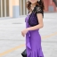 เสื้อคลุมชุดราตรีลูกไม้ลายดอกไม้ สีมิ้นต์ แต่งเกสรมุกสวยหรู