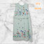 ชุดเดรสผ้าชีฟองลายปักสีเขียว ไซส์ 90 (มือ 2)