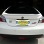 พรมรถยนต์ราคาถูก MG6 ไวนิลสีเทาขอบแดง