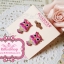 Aznavour ต่างหู ตุ้มหู เซลลูโลสนกฮูก (Pink)