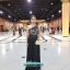 พร้อมเช่า ชุดราตรียาว ไหล่เดียว อกแต่งลูกไม้ ประดับคริสตัลหรู กระโปรงเนื้อนิ่มผ้ามัน สีดำ