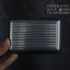 กระเป๋า Aluminium Case สำหรับเก็บบัตรต่างๆ สีเทา สวยงามน่าใช้