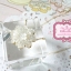 Korea สร้อยคอช่อดอกไม้สีขาวมุก ลด 30%