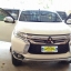 พรมดักฝุ่นปูพื้นรถยนต์ Mitsubishi Pajerosport 2016 ไวนิลสีเทาขอบเทา