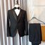 พร้อมเช่า ชุดสูททักซิโด้ สีดำ ปกกล้วย (พร้อมเสื้อกั๊ก) Tuxedo Suit with Shawl Collars