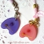 Rena chris พวงกุญแจ&ที่ห้อยมือถือ A (Violet)ลด 30%
