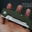 มีดพับ Land Knife GB 913G ด้ามสีเขียวทหาร (ของแท้) สวยงาม แกร่ง ทนทาน