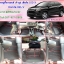 ขายพรมปูพื้นรถยนต์เข้ารูปราคาถูก Honda HR-V ไวนิลสีดำขอบแดง
